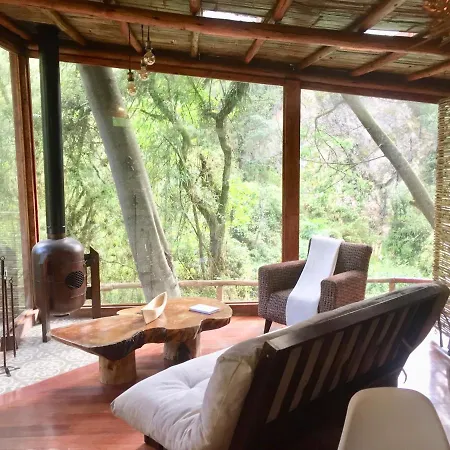 Acogedora Cabana En El Bosque, Via La Calera Exterior photo