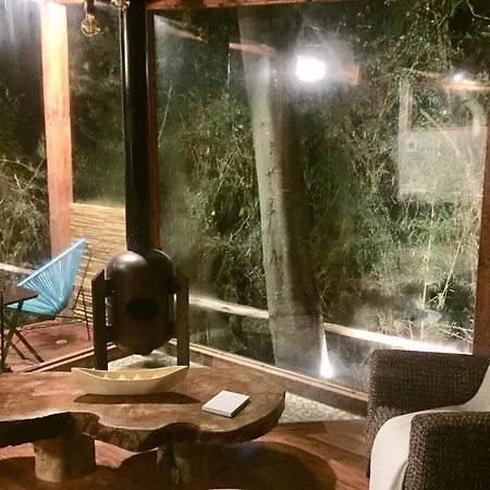 Acogedora Cabana En El Bosque, Via La Calera Exterior photo